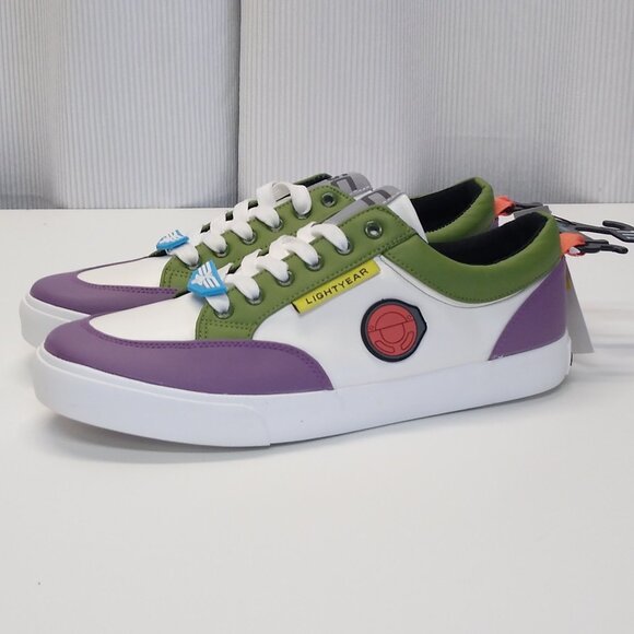 Disney Pixar Lightyear Toy Story Men's 11.5 M Canvas Lace Up Low Top Sneaker NWT - Picture 3 of 7